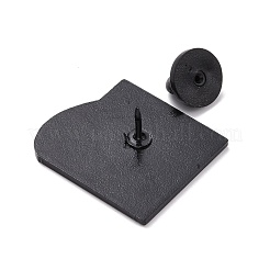 Квадрат с футбольной эмалевой булавкой JEWB-O005-K02