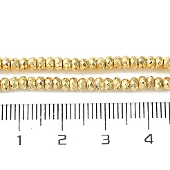 Гальванические нити из синтетических немагнитных гематитовых бусин G-H020-D01-03