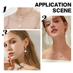 100 шт. подвески в виде ракушек Capiz SHEL-SC0001-25B