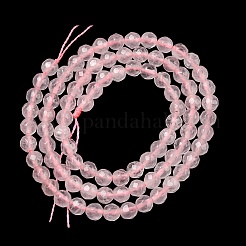 Природного розового кварца шарики драгоценных камней&nbsp;GSF4mmC034