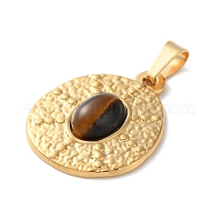Природных тигровый глаз подвески&nbsp;STAS-C120-11G-05