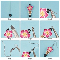 DIY серьги решений DIY-SC0005-72