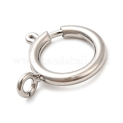 Латунная застежка пружинного кольца KK-D407-20P-F