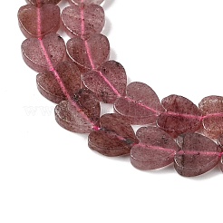 Природного кварца клубники нитей бисера G-M403-A48-03