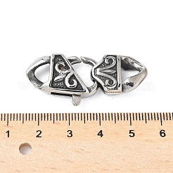 Застежки-лобстеры из хирургической нержавеющей стали 316 STAS-H234-13AS