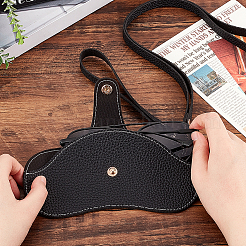 Футляры для очков из искусственной кожи&nbsp;AJEW-WH0248-24B