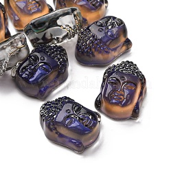 Стеклянные бусины GLAA-Q100-01C