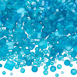 8 стиль прозрачных стеклянных бусин&nbsp;GLAA-SP0001-54