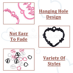 24 шт. 6 подвески из цинкового сплава&nbsp;FIND-PJ0001-23