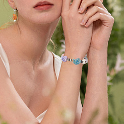 24шт 12 цвета фарфоровые бусины ручной работы&nbsp;PORC-DC0001-11