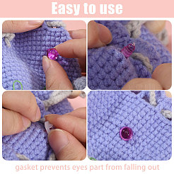 80 пакетик 4-х цветных пластиковых спасательных глаз&nbsp;KY-CA0001-64