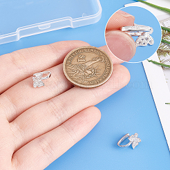 2 шт. 925 подвески из стерлингового серебра с микропаве из кубических цирконий&nbsp;STER-PH0001-94