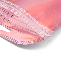 Пластиковая блестящая голографическая упаковка пакеты с застежкой-молнией инь-ян OPP-D003-04E