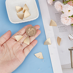 10 шт. латунные серьги-гвоздики KK-BC0011-54