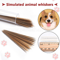 Пластиковые имитирующие усы животных для рукоделия и валяния&nbsp;DIY-WH0430-904B-05