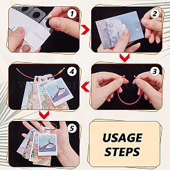 20 шт. брелки из нержавеющей стали с проволочным тросом и краской для выпечки&nbsp;FIND-FG0005-15