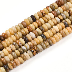 Природные желтые опал бусины пряди G-T140-75D