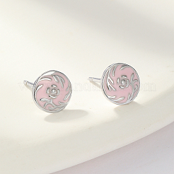 Милые цветочные серебряные серьги для дам XR5943-2