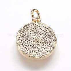 Забитые латунные подвески&nbsp;KK-K207-02G