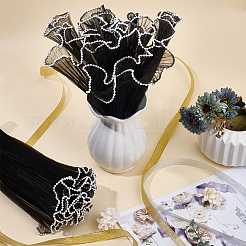 8 ярд полиэстеровой упаковочной сетки для букетов&nbsp;AJEW-CY0001-74A