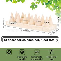 Подставка для колец из дерева RDIS-WH0009-005B