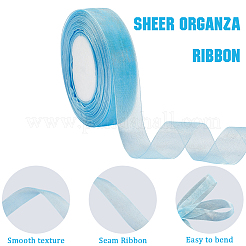 1 рулон прозрачной органзовой ленты&nbsp;SRIB-CY0001-22A-04