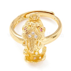 Компоненты регулируемого кольца из латуни с кубическим цирконием KK-K266-09G