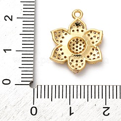 Латунные микро проложить кубического циркония подвески&nbsp;KK-I276-01G