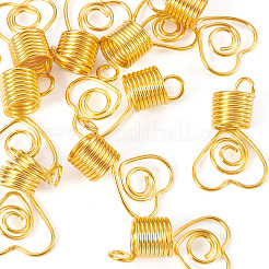 10 шт. бусины для дредов из сплава&nbsp;FIND-TA0008-53A