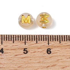 Светящиеся прозрачные акриловые бусины&nbsp;OACR-P037-01B-M