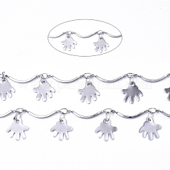 Цепи из нержавеющей стали 304 с изогнутыми звеньями&nbsp;CHS-T004-02