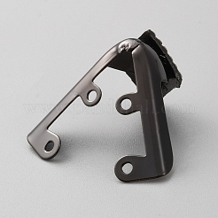 Железные накладки на носки со стразами&nbsp;FIND-WH0032-71B