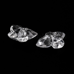 Прозрачные акриловые бусины OACR-M011-08