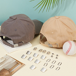 24 комплект из латуни для бейсбольной кепки FIND-BC0014-12MP