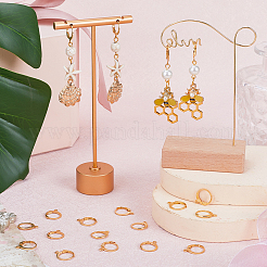 120 шт. фурнитура для сережек из нержавеющей стали 304&nbsp;STAS-SC0006-28G