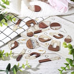 Комплекты подвесных серег из латуни&nbsp;DIY-TA0010-66