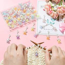 70 шт. 7 стильных акриловых подвесных украшений&nbsp;HJEW-FS00072