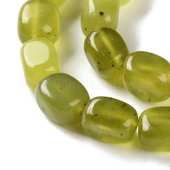 Натуральные нефритовые бусины G-P497-01D-04