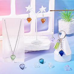 Наборы для самостоятельного изготовления подвесок из стеклянных бутылок с бриллиантами DIY-TA0012-40E