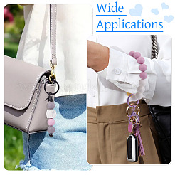 50шт пищевые экологически чистые силиконовые бусины&nbsp;SIL-TA0002-89A