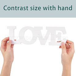 Буквы из мдф на свадьбу DJEW-WH0007-45