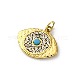 Подвески из нержавеющей стали 304 с кристаллами и стразами&nbsp;STAS-E550-14G