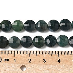 Природные моховой агат бисер нитей G-C179-A53-03
