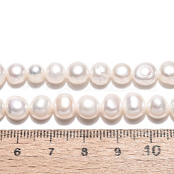 Нити из натурального культивированного пресноводного жемчуга PEAR-N027-04B