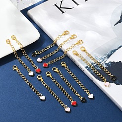 20 шт. подвеска из эмалевого сплава 4 цветов HJEW-YW00070