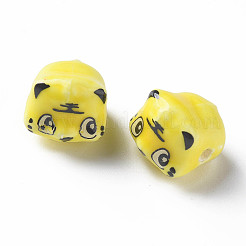 Фарфоровые бусины ручной работы PORC-T007-20F