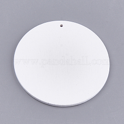 Печатные деревянные большие подвески X-WOOD-S048-04