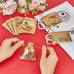 60 шт. мешочки из органзы с завязками&nbsp;OP-BBC0001-01B