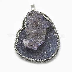 Природный кварц большие подвески&nbsp;G-S334-010A