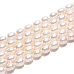 Нити из натурального культивированного пресноводного жемчуга PEAR-N024-05-4AB